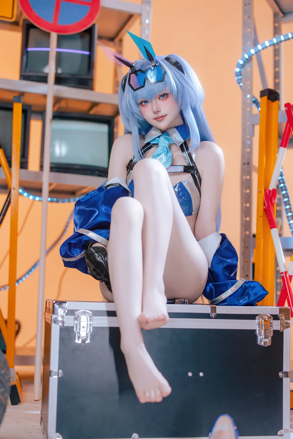 屿鱼 - No.082 碧蓝航线 花园赛车服 [82P-792MB] tg@simisebaisi 【丝足阁】074.webp